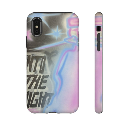 "into the night pt. 2" airbrush iPhone case