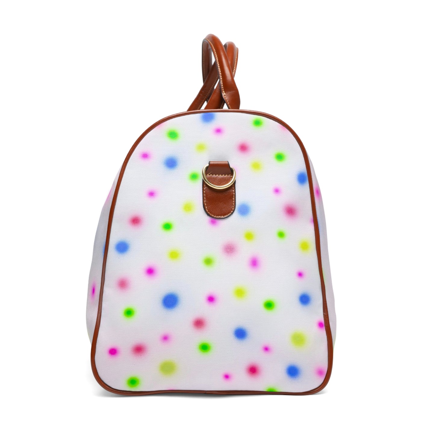 "birthday cake polka dot" airbrush waterproof travel bag