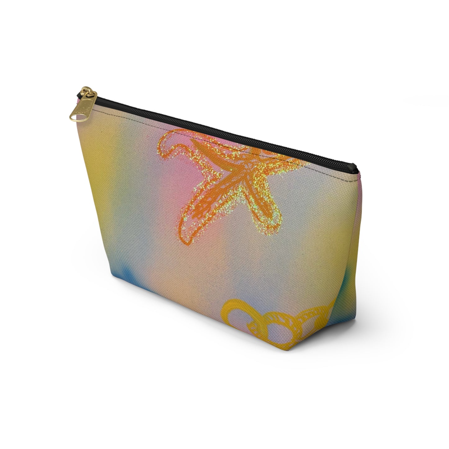 "sweet starfish" airbrush makeup pouch