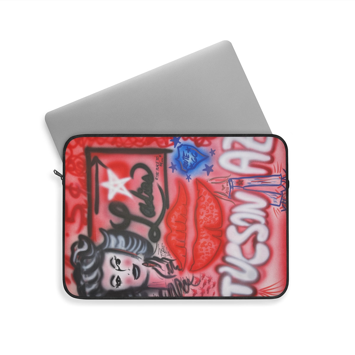 "tucson, arizona" airbrush laptop sleeve