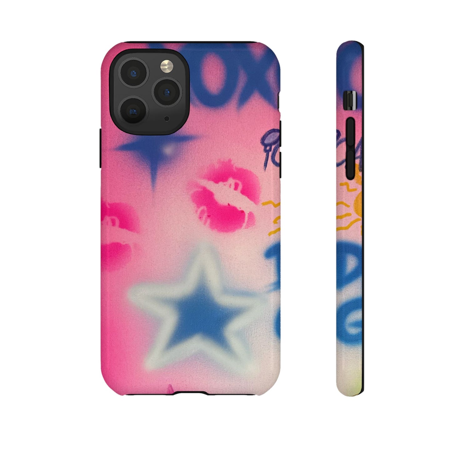 "star symbol" airbrush iPhone case