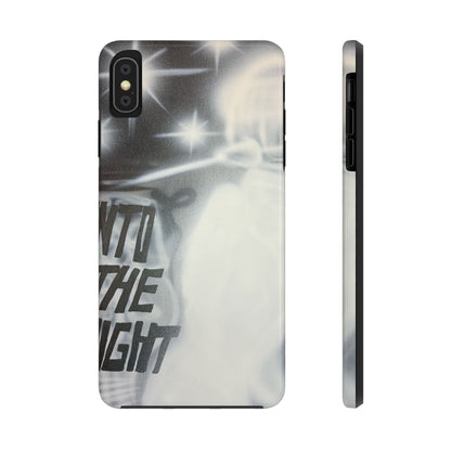 "into the night" airbrush iPhone case