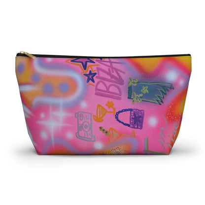 "ibiza" airbrush makeup pouch