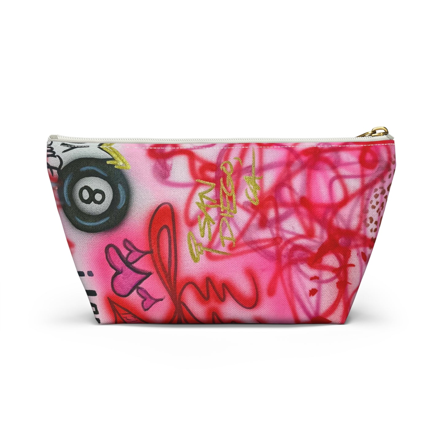"IT girl" airbrush makeup pouch