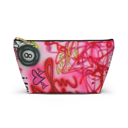 "IT girl" airbrush makeup pouch