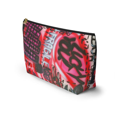"lucky you!" airbrush makeup pouch