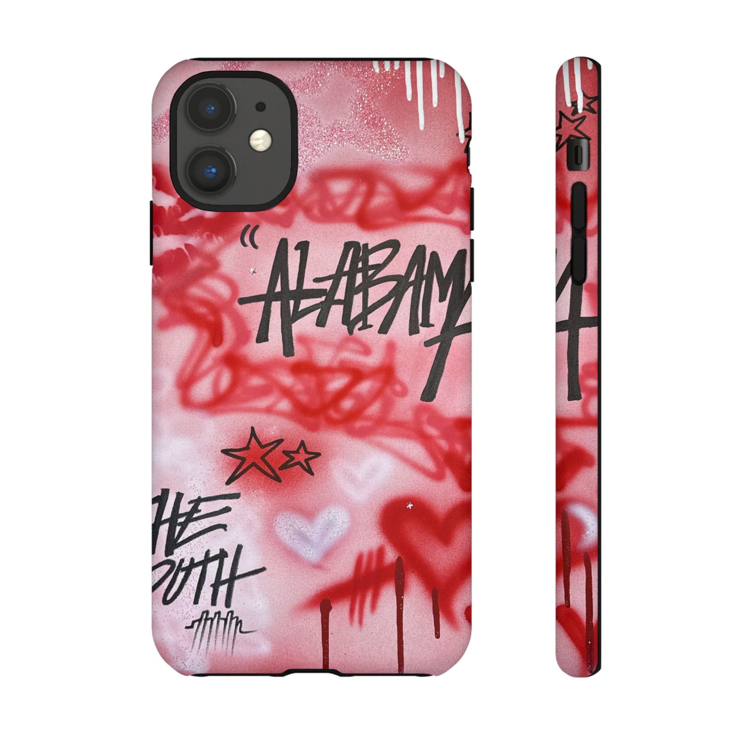 "alabama" airbrush iPhone case