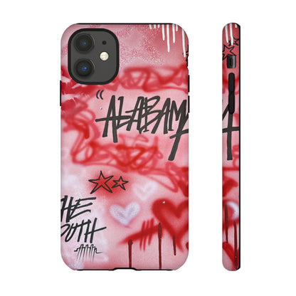 "alabama" airbrush iPhone case