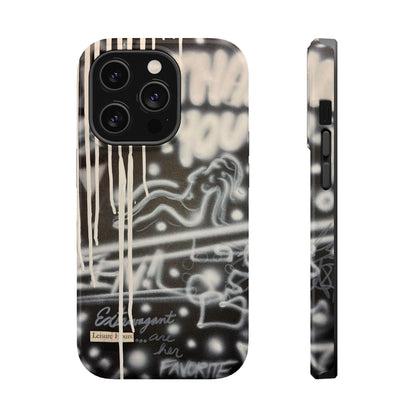 MagSafe "extravagant leisure" airbrush iPhone case