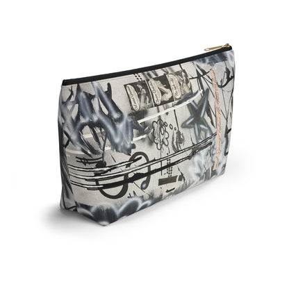 "monochrome mood" airbrush makeup pouch