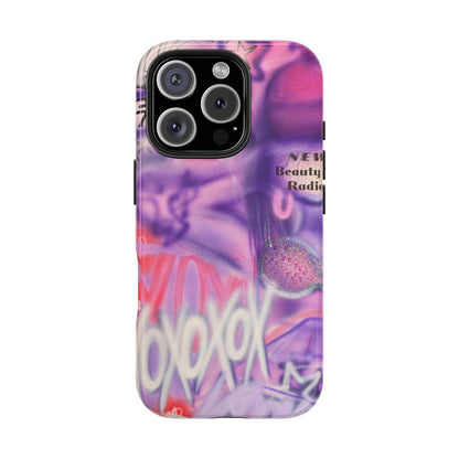 "mic check" airbrush iPhone case