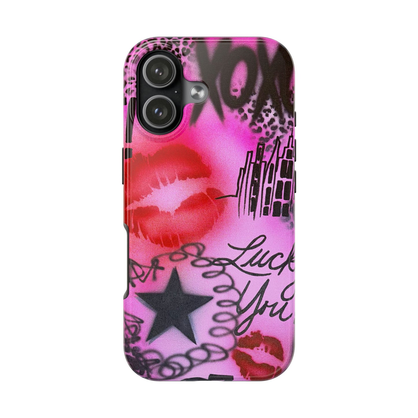 "ulterior motive" airbrush iPhone case