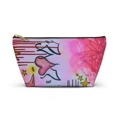 "cherry luvr" airbrush makeup pouch