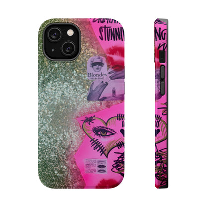 MagSafe "glitter gloss" airbrush iPhone case