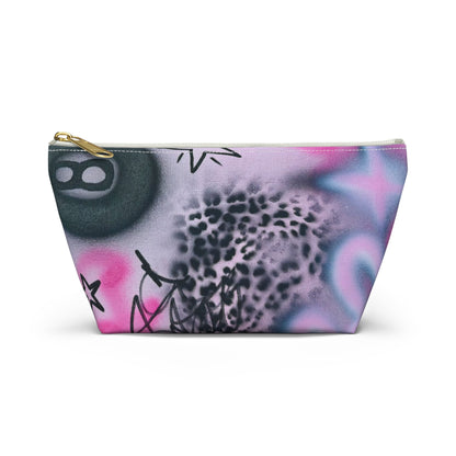 "onyx cheetah" airbrush makeup pouch