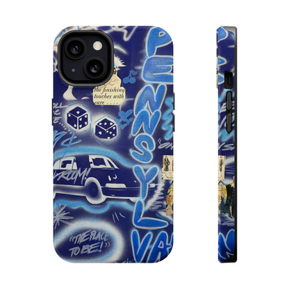 MagSafe "state college, pa" airbrush iPhone case