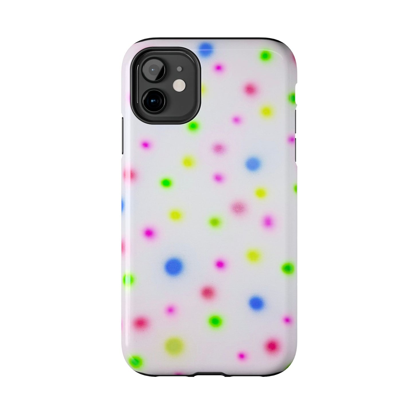 "birthday cake polka dot" airbrush iPhone case