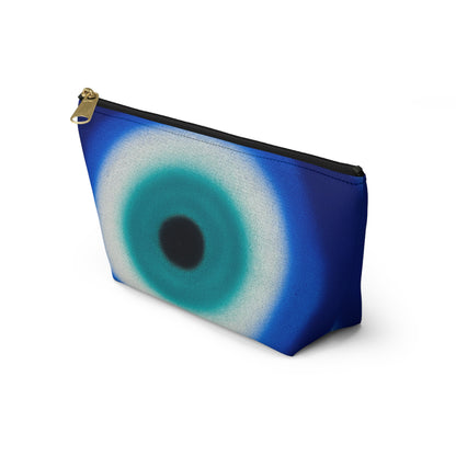 "evil eye" airbrush makeup pouch