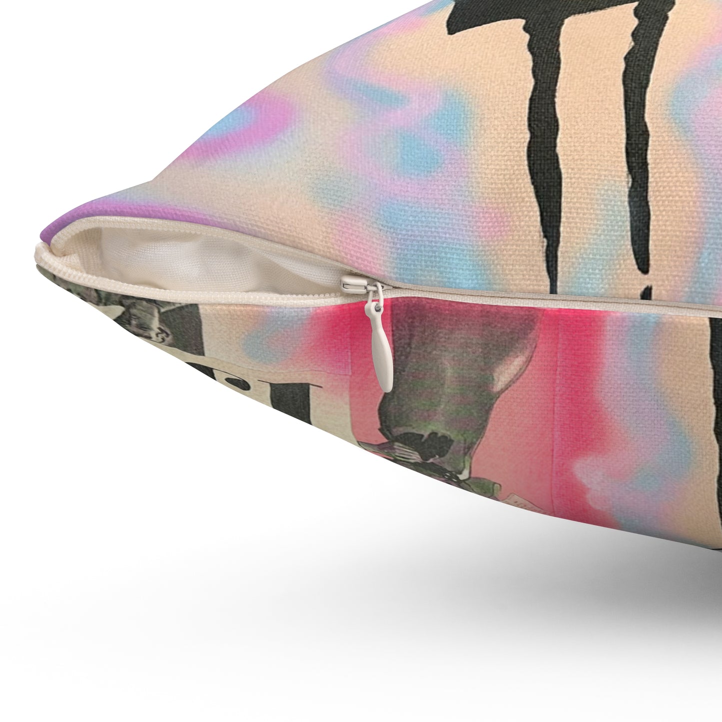 "new york, new york" airbrush pillow