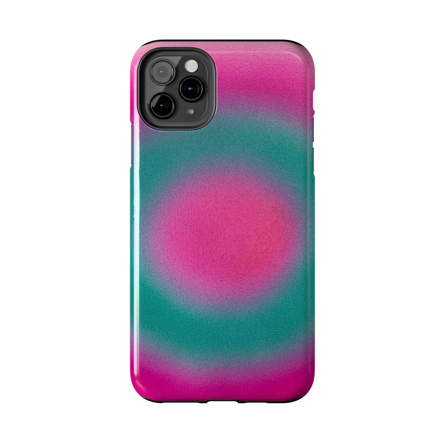 "watermelon swirl" aura airbrush iPhone case