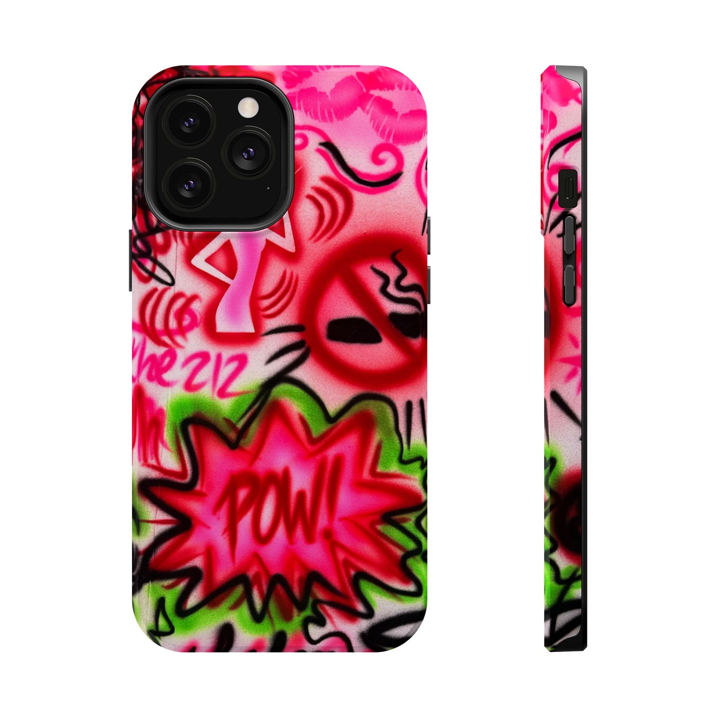 MagSafe "in the 212" airbrush iPhone case