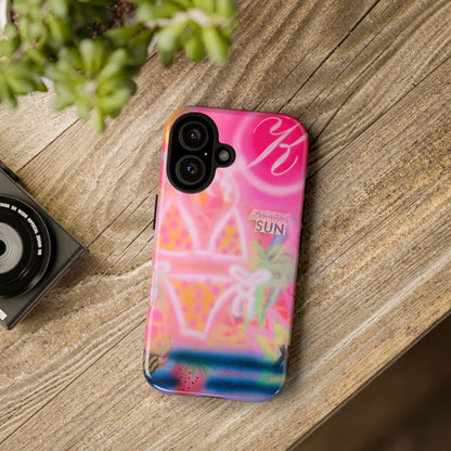 "santa monica strawberry" airbrush iPhone case