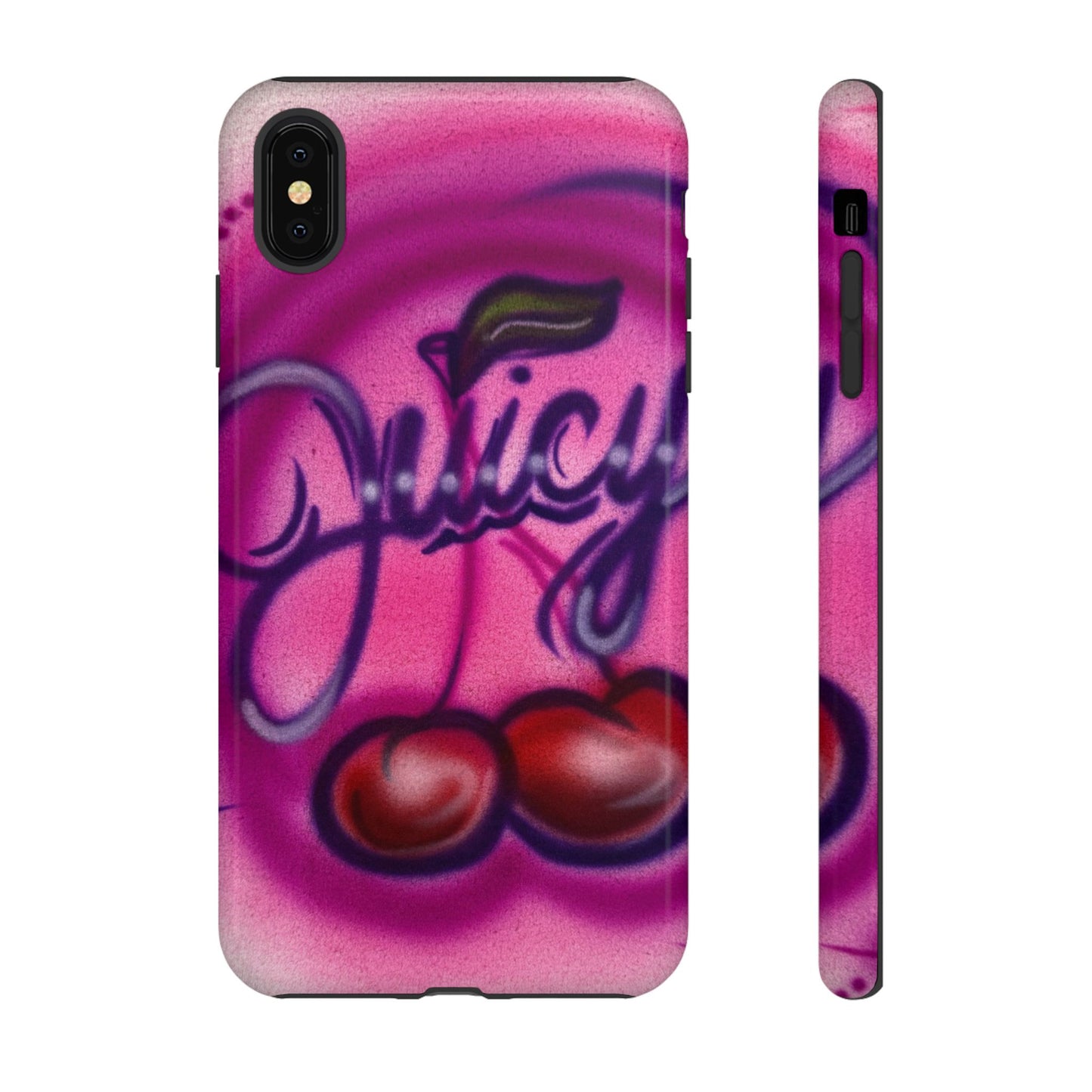 "juicy" airbrush iPhone case