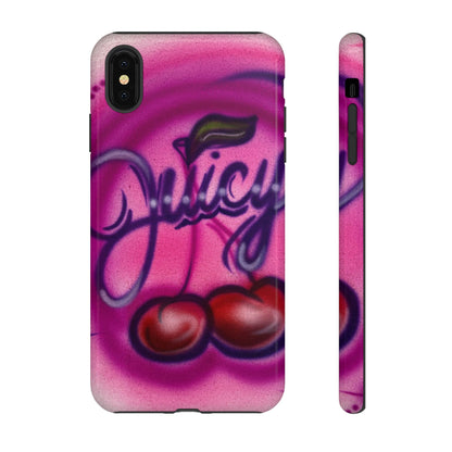 "juicy" airbrush iPhone case