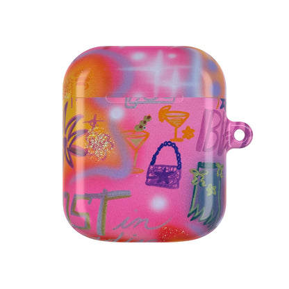 "ibiza" airbrush airpod cases