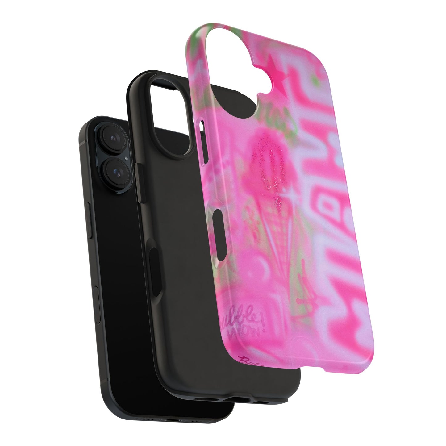 "sunset sorbet" airbrush iPhone case