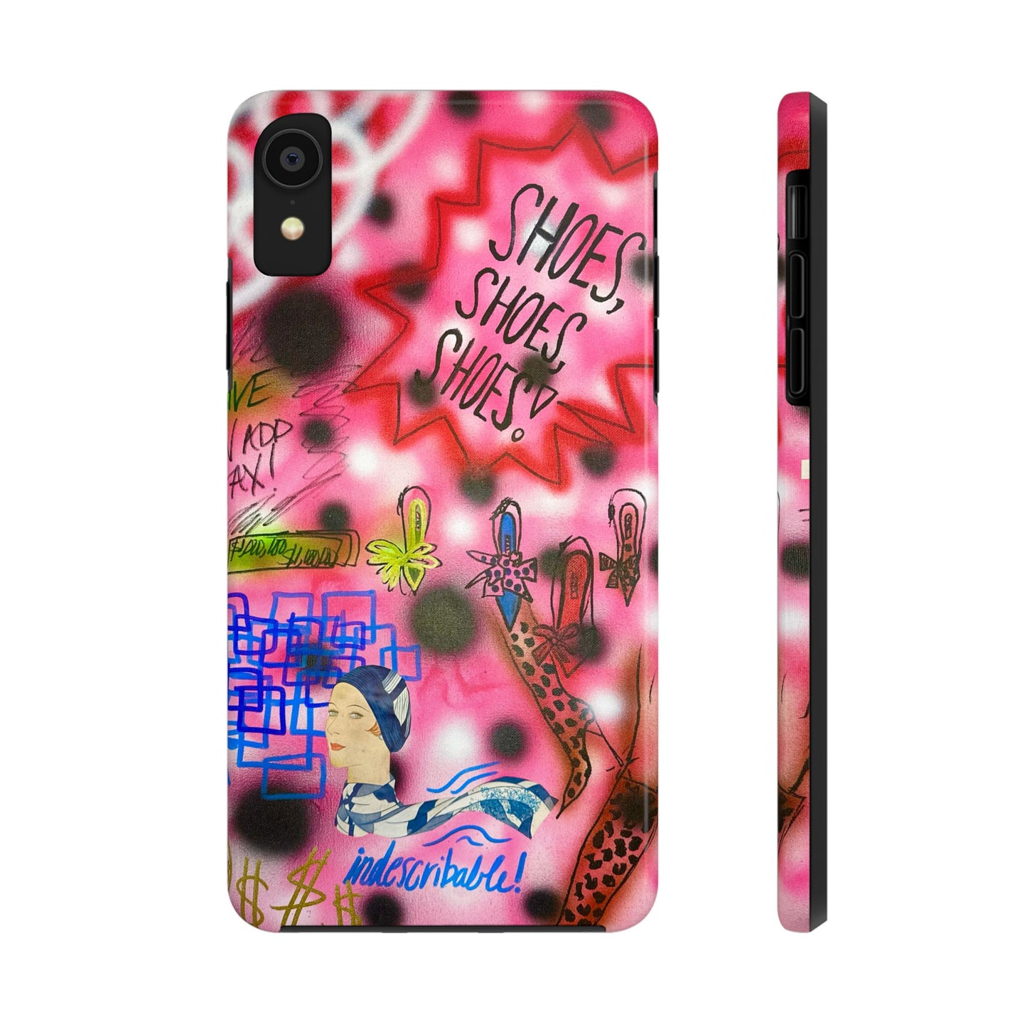 "indescribable cost" airbrush iPhone case