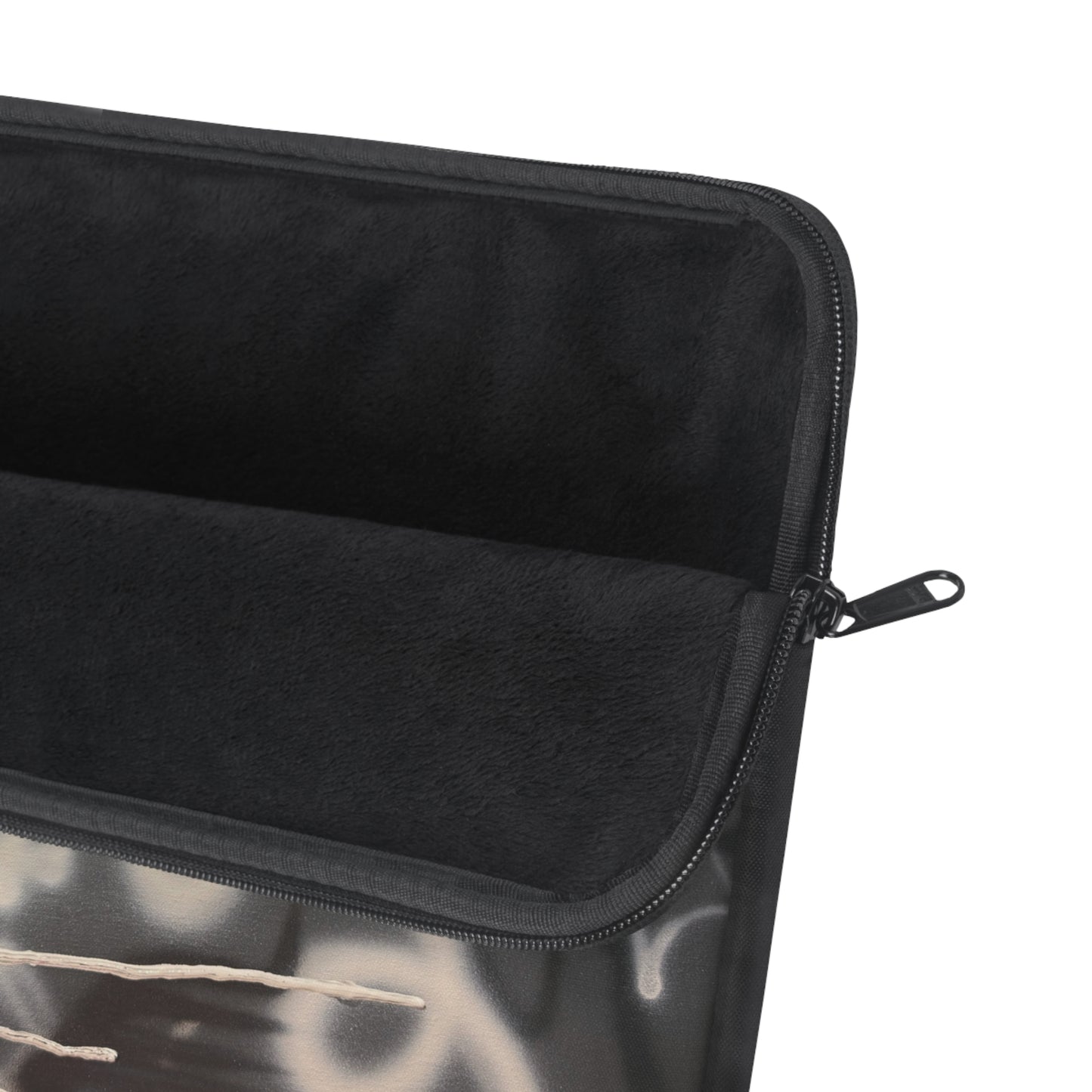 "spatial blur" airbrush laptop sleeve