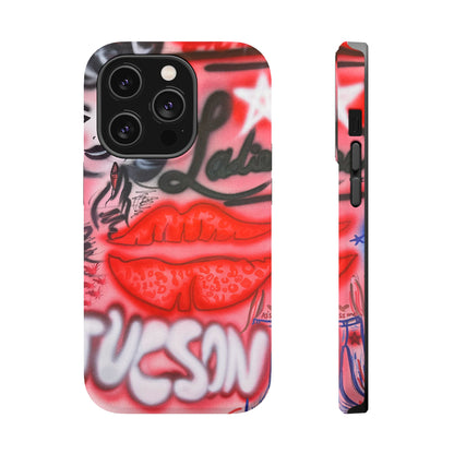 MagSafe "tucson, az" airbrush iPhone case