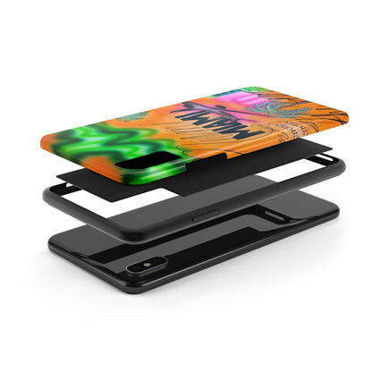 "miami, fl" airbrush iPhone case
