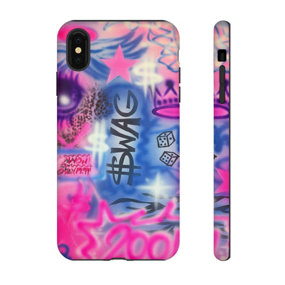 "$wag" airbrush iPhone case
