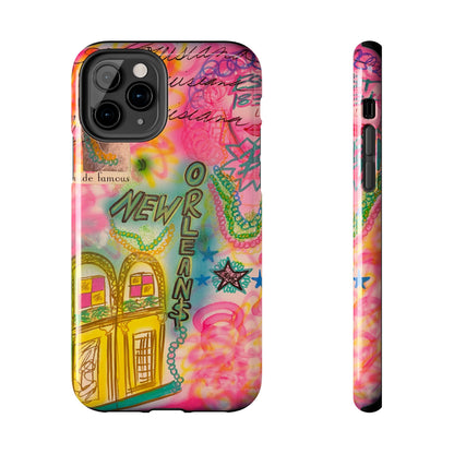 "new orleans, la" airbrush iPhone case