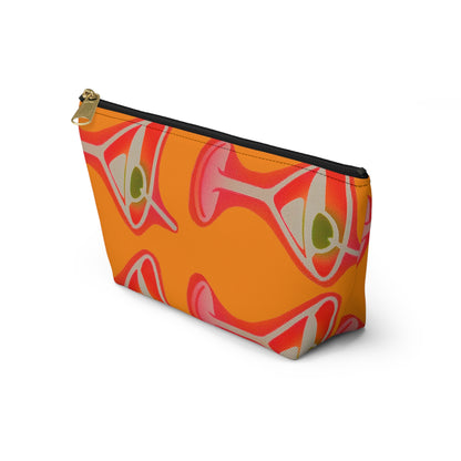 "shaken, not stirred" airbrush makeup pouch