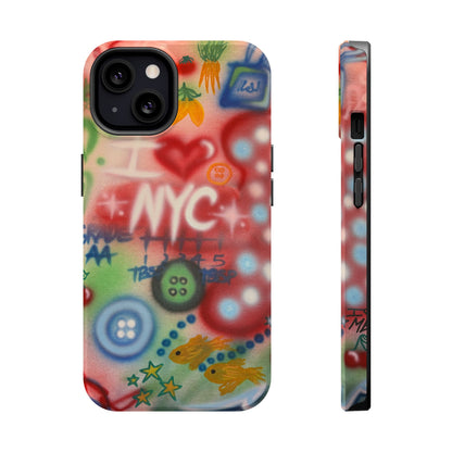 MagSafe "i <3 NYC" airbrush iPhone case