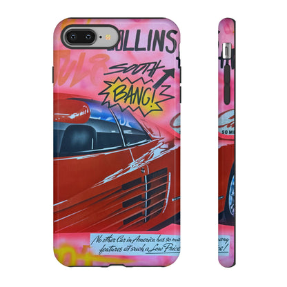 "miami momentos" airbrush iPhone case