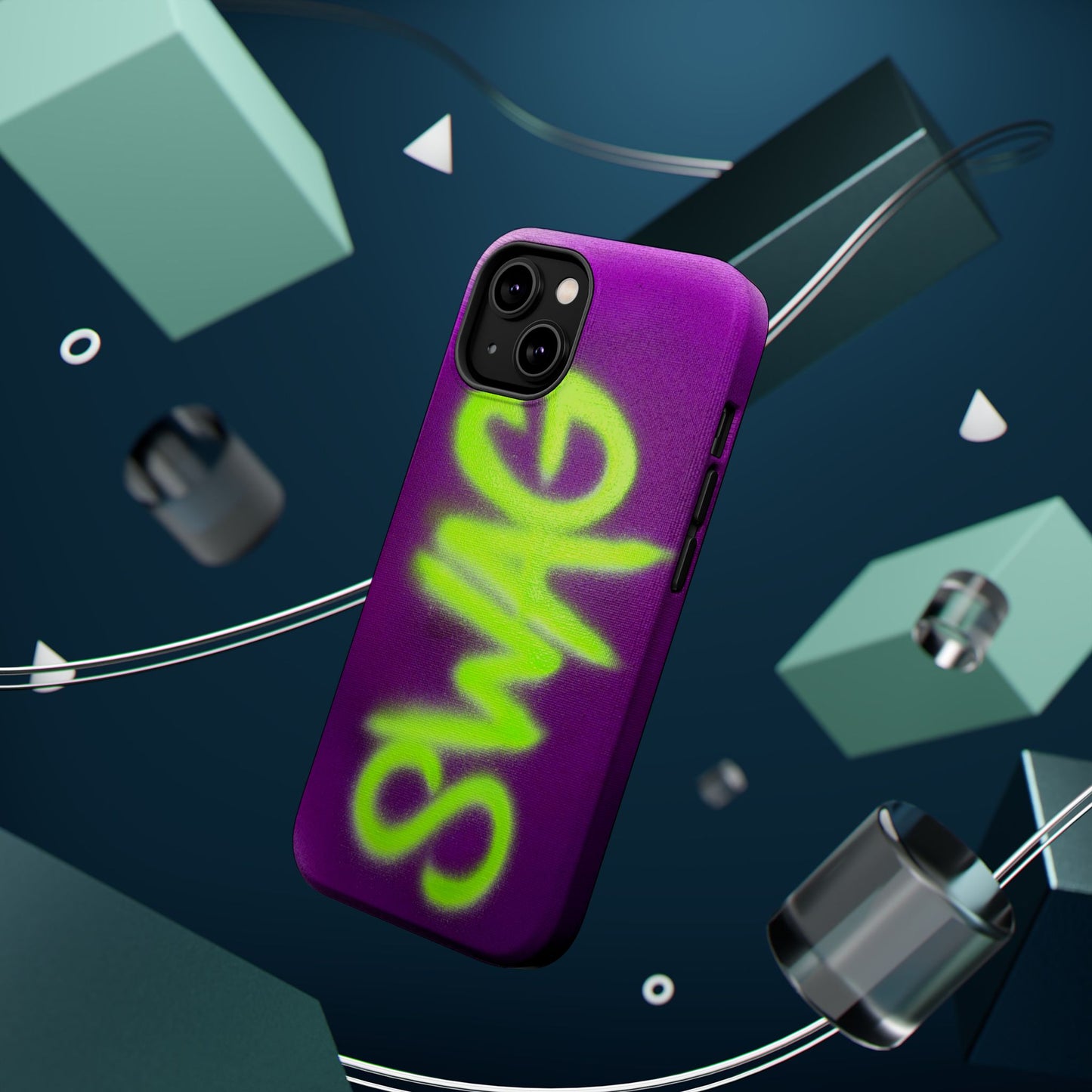 MagSafe "swag pt. 2" airbrush iPhone case
