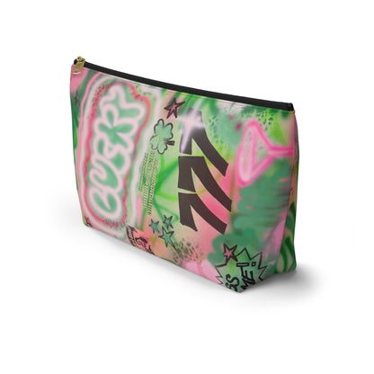 "so lucky" airbrush makeup pouch