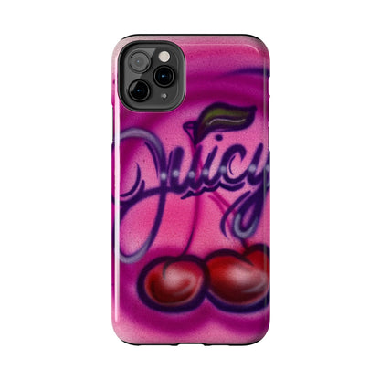 "juicy" airbrush iPhone case