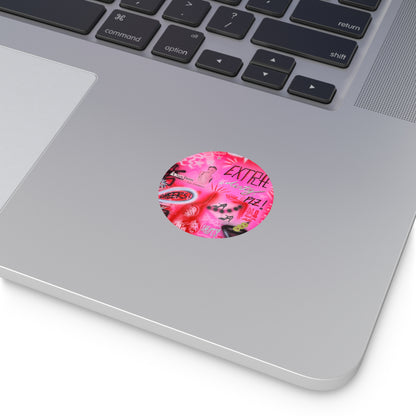 "extra dirty, plz" airbrush vinyl sticker