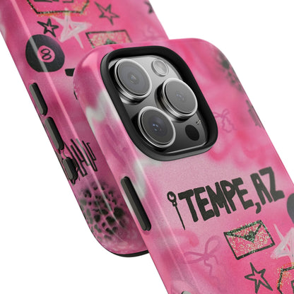 "tempe, az pt. 2" airbrush iPhone case