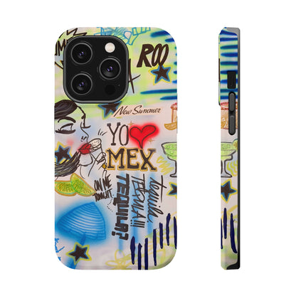 MagSafe "salted lime" airbrush iPhone case
