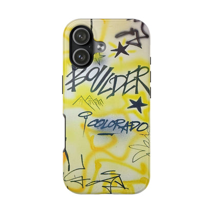 "boulder" airbrush iPhone case
