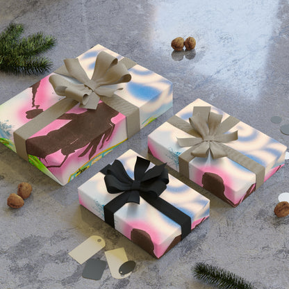 "winter escape" airbrush wrapping paper