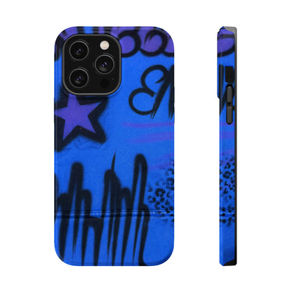 MagSafe "infamous indigo" airbrush iPhone case