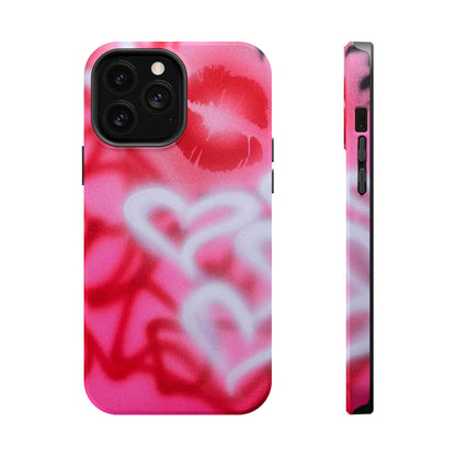 MagSafe "romantic rush" airbrush iPhone case