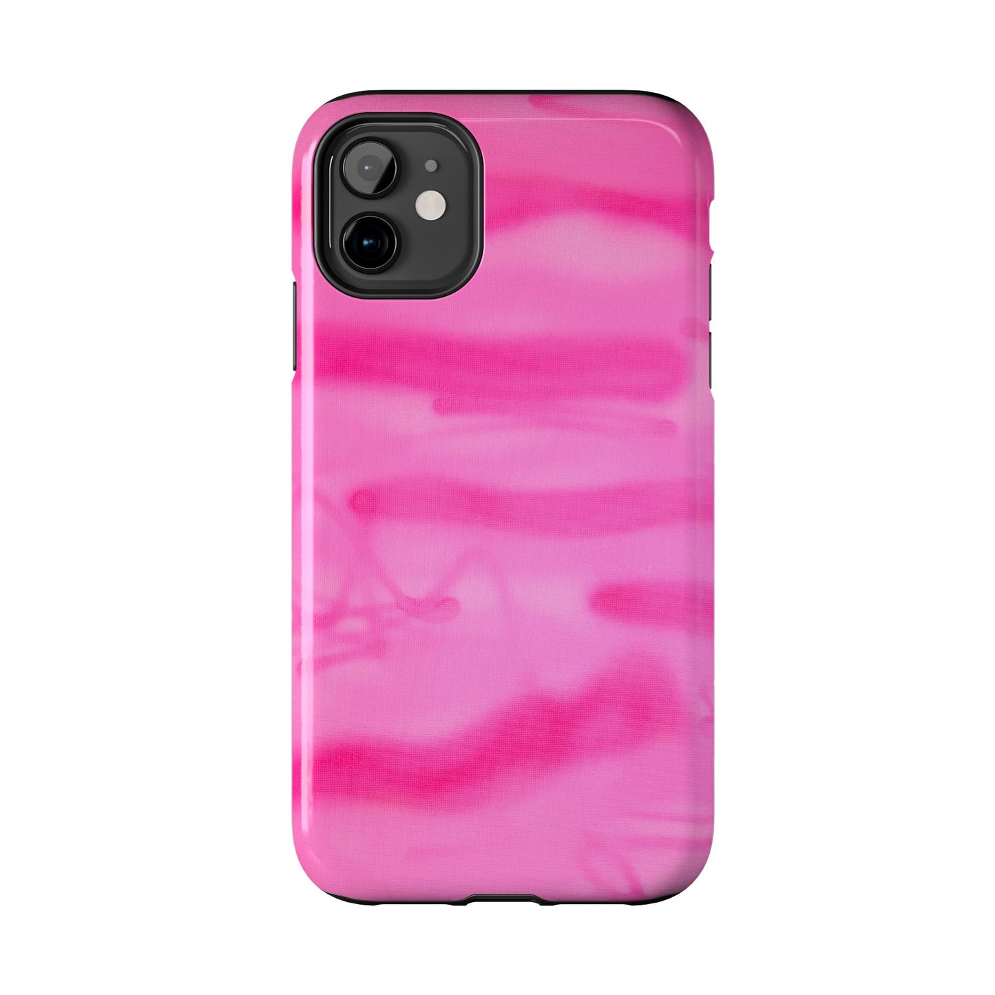 "pink camo" airbrush iPhone case
